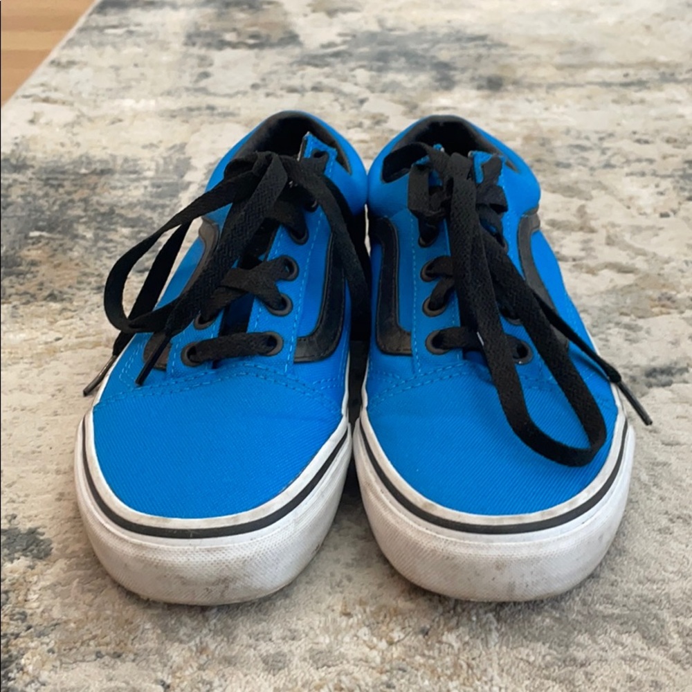 Vans old skool blue sneakers women’s size 6.5
